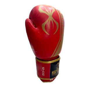 دستکش بوکس چرم STING - قرمز سایز 12