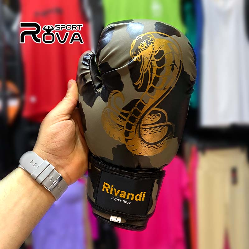 دستکش بوکس فومی Rivandi - طرح افعی
